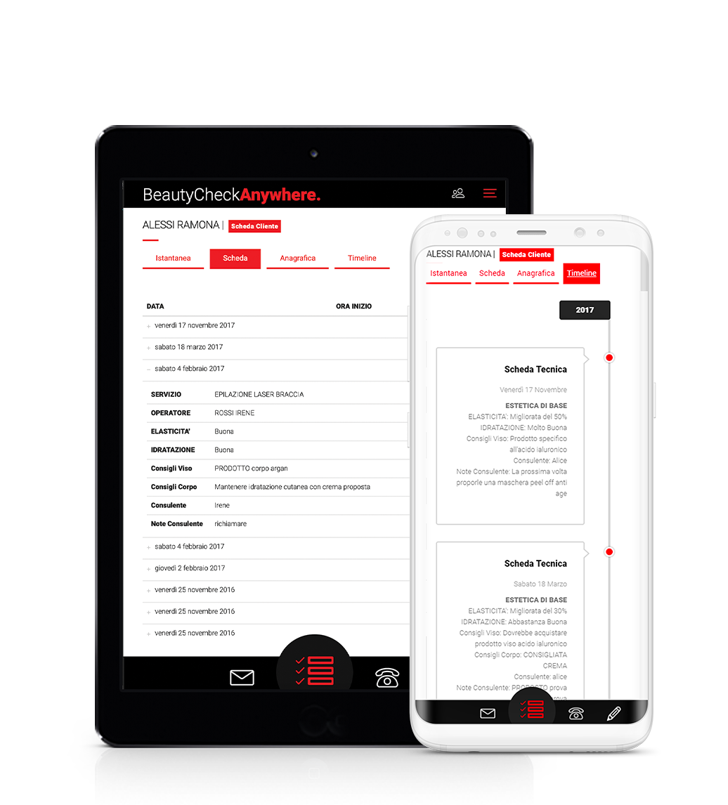 GESTIONE_MOBILE_2 schede tecniche beautycheck